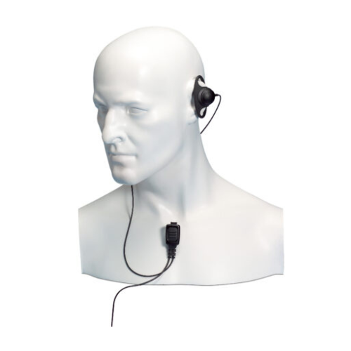 Entel EA12/750 spreek-luisterset met D-vorm oorhanger voor HT600- & HT700-Serie