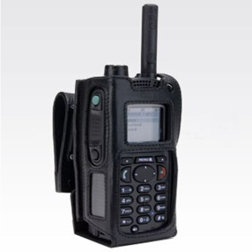 Motorola PMLN5571 lederen draagtas voor MTP850S