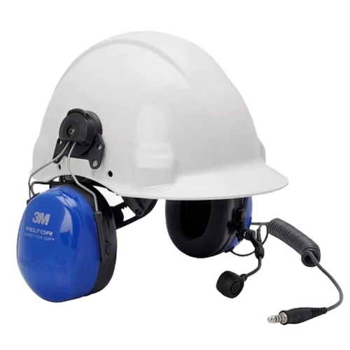 3M Peltor ATEX Twin Cup Headset met helmvestiging voor DP4401Ex - Motorola art. PMLN6333A