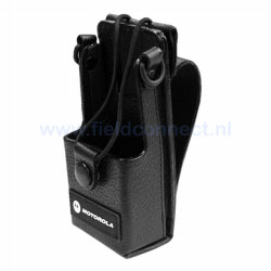 Motorola RLN5383A Lederen draagtas met vaste riemlus voor DP1400