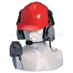 Entel CHP750HD geluidbeschermende headset helmbevestiging