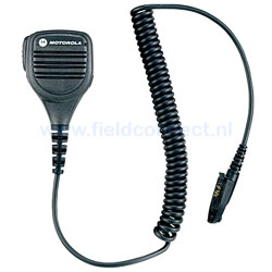 Motorola MDPMMN4022 handmicrofoon met luidspreker, zendschakelaar en 3.5mm aansluiting oortelefoon E