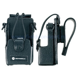 Motorola PMLN4471B Hard lederen draagtas voor GP344