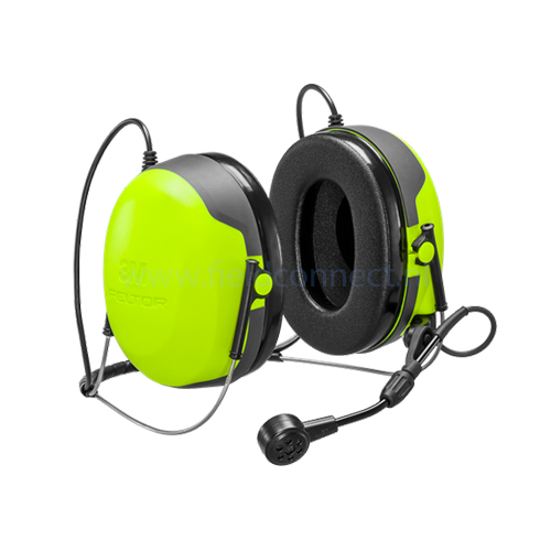 3M PELTOR MT74H52B-111 CH-3 FLX2 Flex Headset met Nekband en ingebouwde PTT-knop