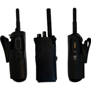 Made in Holland leren draagtas met swivel voor DP4400e