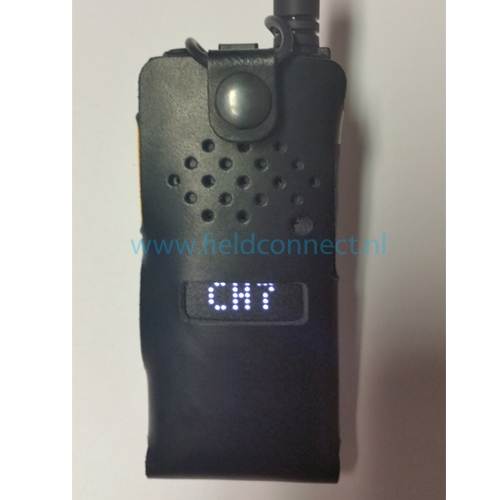 Hard lederen draagtas met swivel voor SL1600 met display