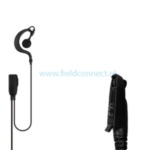 Incotech ECH1040-M5 headset met G-vorm oortje voor GP344