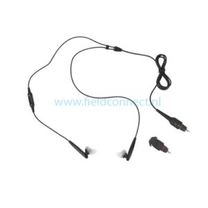 Motorola NNTN8747 Wireless Overt Audio Kit for Fast PTT (Black)