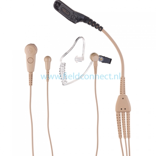 Motorola  PMLN6124 Impres 3 Wire Surveillance-Black (vervanger van: PMLN5106)