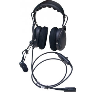 Motorola PMLN5731 Heavy Duty headset met Boom microfoon en In-line PTT EOL