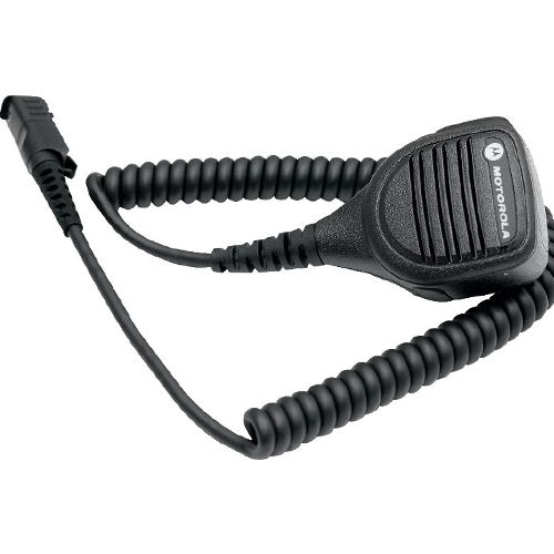 Motorola PMMN4073 compacte IMPRESS Windporting schoudermicrofoon met 3.5mm aansluiting (IP55)