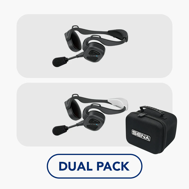 Sena Marine NAUTITALK Bosun full-duplex communicatie headset - Set van 2 stuks met softbox