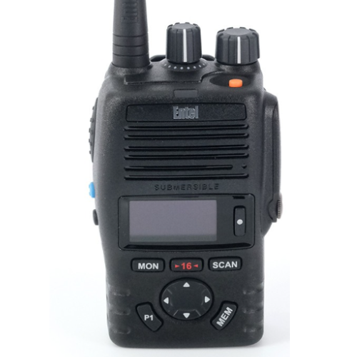 Entel DX644/ATIS analoge (FM) maritieme portofoon met OLED display en ATIS-signalering