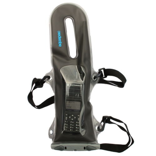 Aquapac VHF PRO 229 waterdichte portofoonhoes met harnas